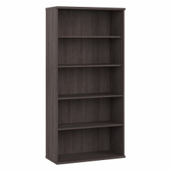 Bush Business Furniture Studio A Tall 5 Shelf Bookcase in Storm Gray SDB7236SG-Z