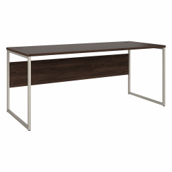 Bush Business Furniture Hybrid 72W x 30D Computer Table Desk with Metal Legs HYD373BW