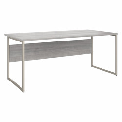 Bush Business Furniture Hybrid 72W x 36D Computer Table Desk with Metal Legs HYD172PG