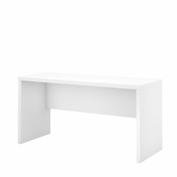 Office by kathy ireland® Echo 60W Credenza Desk in Pure White KI60106-03