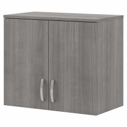 Bush Business Furniture Universal Closet Wall Cabinet with Doors and Shelves CLS428PG-Z