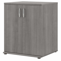 Bush Business Furniture Universal Floor Storage Cabinet with Doors and Shelves UNS128PG