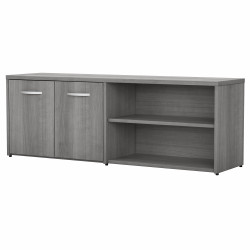 Bush Business Furniture Studio C Low Storage Cabinet with Doors and Shelves SCS160PG