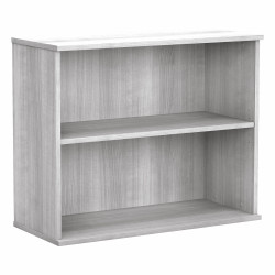 Bush Business Furniture Hybrid Small 2 Shelf Bookcase HY3036PG-Z