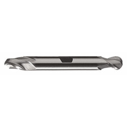 Cleveland Ball End Mill,Double End,1/8",HSS C42184