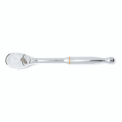 90T Ratchet, Tear Drop, 3/8 in Drive, 8.39 in OAL, Alloy Steel, Full Polish Chrome, Standard Handle