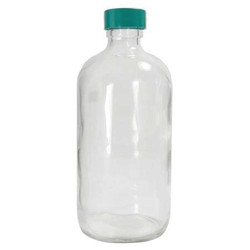 Qorpak Bottle,137 mm H,Clear,60 mm Dia,PK24 GLC-01154