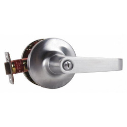 Arrow Lock Door Lever Lockset,Mechanical,Privacy GL02SR 26D