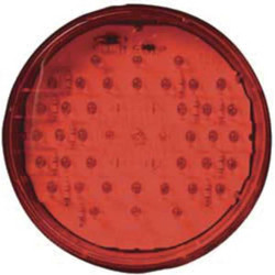 Maxxima Stop, Turn and Tail Light,Round,Red 3YXU6