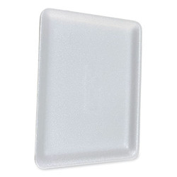 GEN Meat Trays, #9P, 12.25 x 9.25 x 0.62, White, Foam, 200/Carton 9PWH