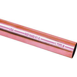 Mueller Streamline 3/4 In. ID x 5 Ft. Type M Copper Pipe MH06005