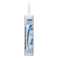 White Lightning Acrylic Caulk,White,Painter's Preferred W13000010
