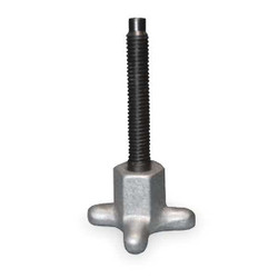 Te-Co Dog Point Hand Knob Screw, PK 2 31025