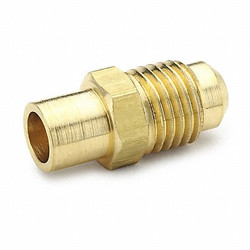Parker Flare Fittings,Brass,1-5/32" 43F-6-4