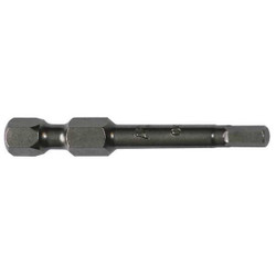 Apex Tool Group Power Bit,SAE,1/4",Hex Power Drive,PK5  AM-04-4-5PK