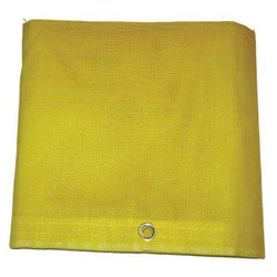 Mauritzon Mesh Tarp,Yellow,6 x 8 ft. Cut Size MBT-12-05-0608