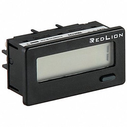 Red Lion Controls Counter,LCD,8 Digits,1.51" D  CUB4L800