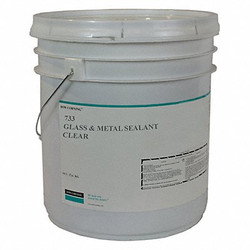 Dow Sealant,Silicone Base,Clear,Pail  2468379