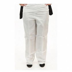 International Enviroguard Non-esterile Pants,2XL,White,PK50 8200