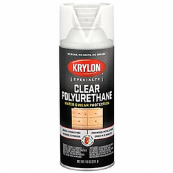 Krylon Industrial Spray Paint,Clear,Satin K07006777