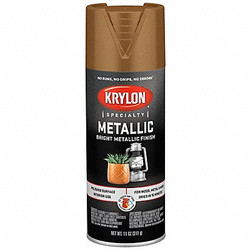 Krylon Spray Paint,Brass Metallic,Gloss K01708A77