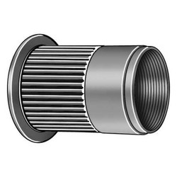 Manufacturer Varies Rivet Nut,3/8"-16,Aluminum,PK25 U69315.037.0150
