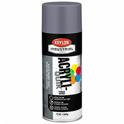Krylon Industrial Spray Primer,Platinum,12 oz. Net Weight K01314A07