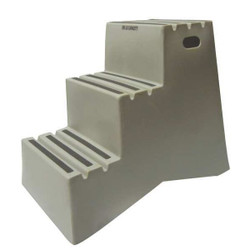 Dpi Step Stand,3 Steps,Polyethylene,Gray ST327-07