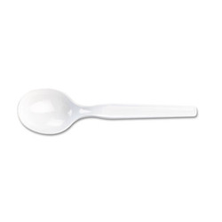 Dixie® Plastic Cutlery, Heavy Mediumweight Soup Spoon, 100/box SM207