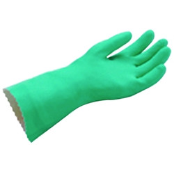Stansolv AK-22 Gloves, Cuff, Knit Lined, Size 7, Green