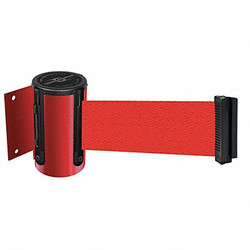 Tensabarrier Belt Barrier, Red,Belt Color Red 896-STD-21-MAX-NO-R5X-C
