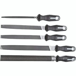 5-Pc General Purpose File Sets with Ergonomic Handles, 6 in, 8 in, 10 in