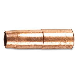 WeldSkill 22 Series Nozzle, Adjustable Recess to Projection, 5/8 in dia, For 3 and 4 MIG Guns, Copper Alloy