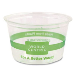 World Centric® CUP,COLD,4OZ,1000/CT,CLR CP-CS-4S