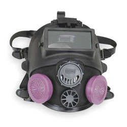 Honeywell North Full Face Respirator,M/L,Neoprene 760008AW