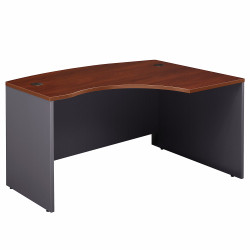 Bush Business Furniture Series C 60W x 43D Right Handed L Bow Desk WC24422