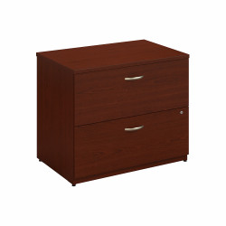 Bush Business Furniture Series C Lateral File Cabinet in Mahogany WC36754CSU