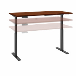 Move 60 Series by Bush Business Furniture 60W x 30D Height Adjustable Standing Desk M6S6030HCBK