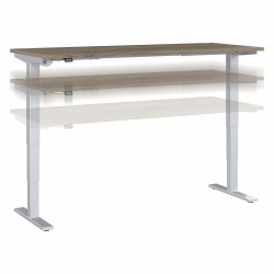 Move 40 Series by Bush Business Furniture 72W x 30D Electric Height Adjustable Standing Desk M4S7230MHSK