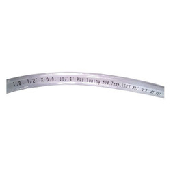 Manufacturer Varies Tubing,1/2 I.D.,100 ft.,Clear,Flexible 4EGV5