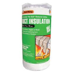 Frost King Duct Insulation,Cotton,15 ft. L CF55