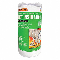 Frost King Duct Insulation,Cotton,15 ft. L  CF55