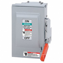 Siemens Solar Disconnect Switch,30 Amps HNF361PV