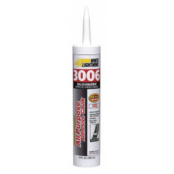 White Lightning Hybrid Caulk,White,3006 W12AF0010