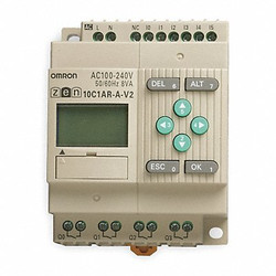 Omron Programmable Relay,100-240VAC  ZEN-10C1AR-A-V2