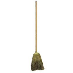 Tough Guy Corn Broom,38 in Handle L,12 in Face 1VAC3