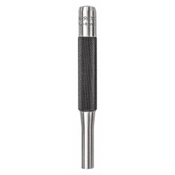 Starrett Drive Pin Punch,4" L,5/16" Tip Size 565H