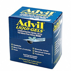 Advil Ibuprofen Pain/Fever Reducer,200mg,PK100 016902