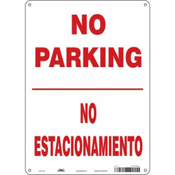 Condor No Parking Sign,14" x 10" 477Z81