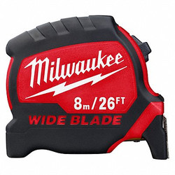 Milwaukee Tool Tape Measure,Blade 26 ft./8m L  48-22-0226